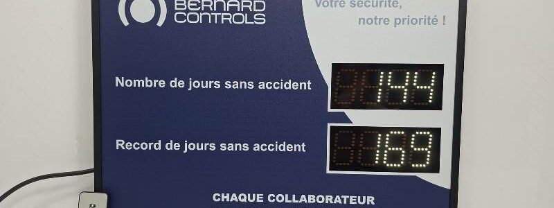 Résultats accidents au travail