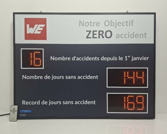 Affichage sécurité